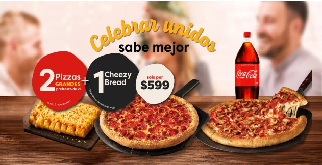 CELEBRAR UNIDOS SABE MEJOR.